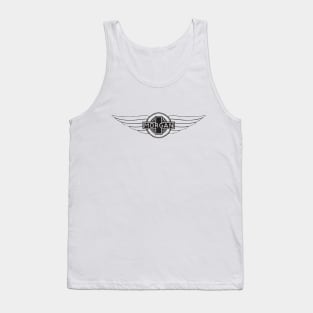 Morgan Utomotive Car Tribute  - Car Lover Design - Retro Vintage Tank Top